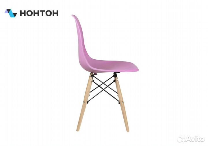 Стул обеденный Eames DSW розовый