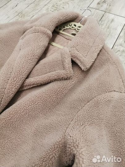 Шуба женская искуственная тедди 46-48