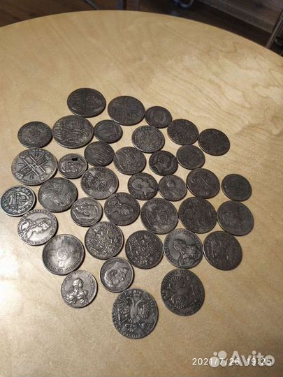 Копии царских монет россии