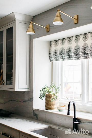 Римские шторы с электроприводом на заказ