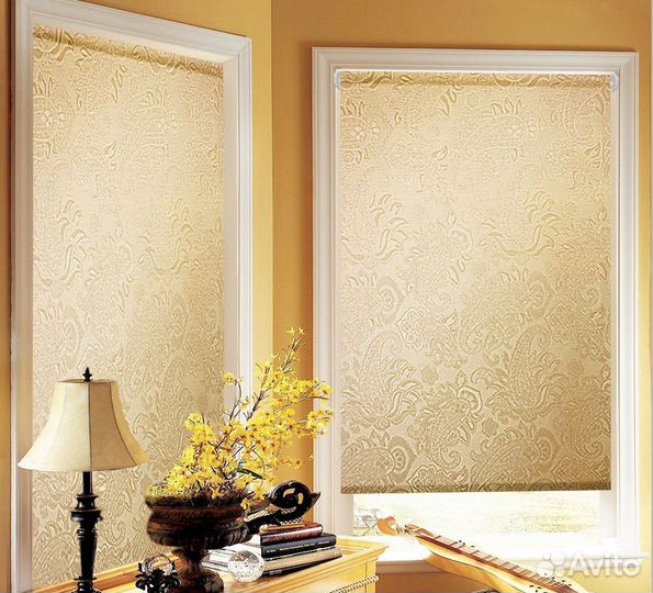 Рулонные шторые кассетные от производителя