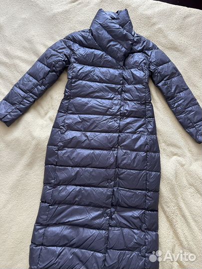 Пуховик длинный Снежная королева