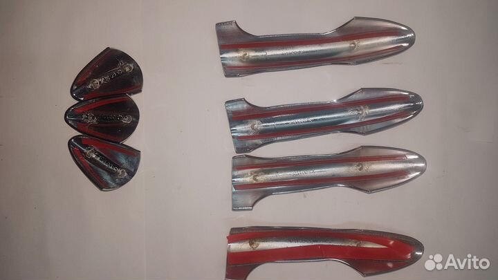 Накладки на наружние ручки Hyundai Solaris