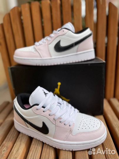 Nike air jordan 1 low р.40 кожа