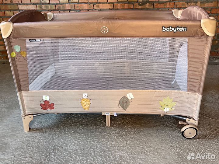 Манеж кровать babyton