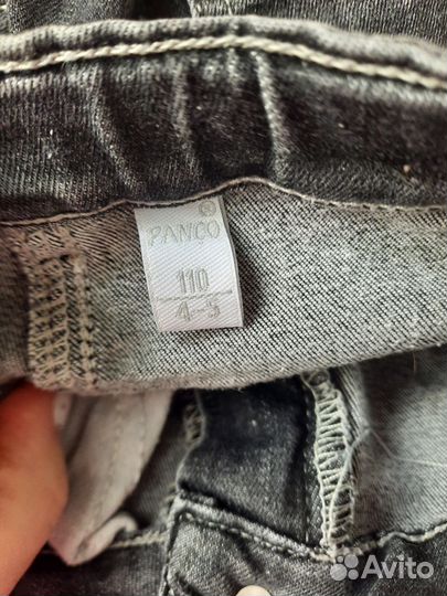 Джинсы для девочки 110