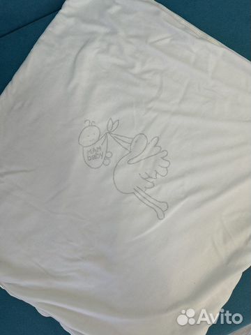 Плед на выписку летний