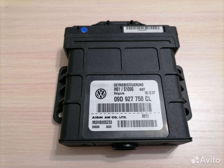 Блок управления АКПП VW Touareg 7L 09D927750CL