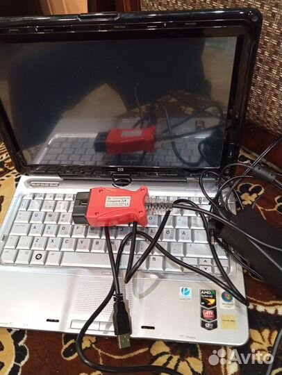 Компьютер + сканер для Volvo Vida Mongoose 2014d