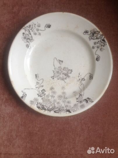 Тарелка антикварная