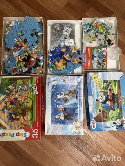 Пазлы пакетом