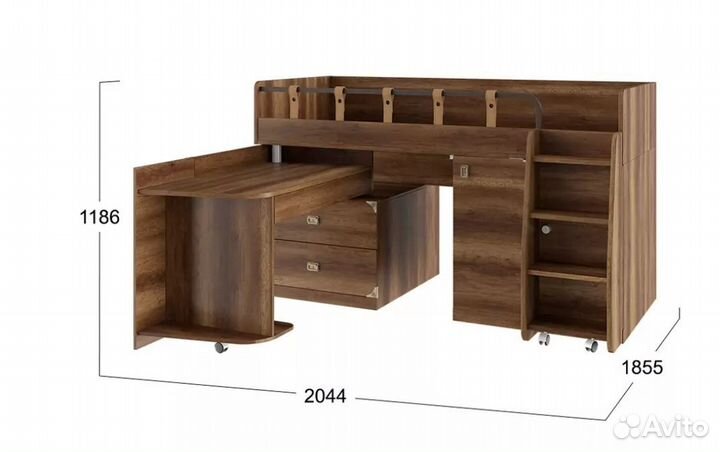 Комплект детской мебели, б/у