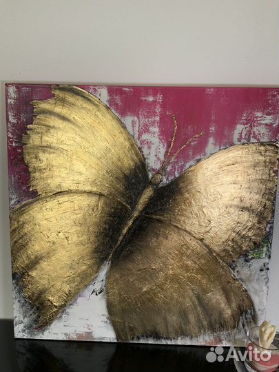 Бабочка картина интерьерная