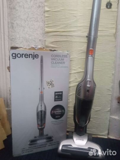 Пылесос gorenje беспроводной