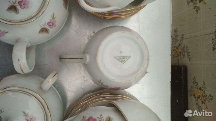 Чайный сервиз на 12 персон VEB konitz