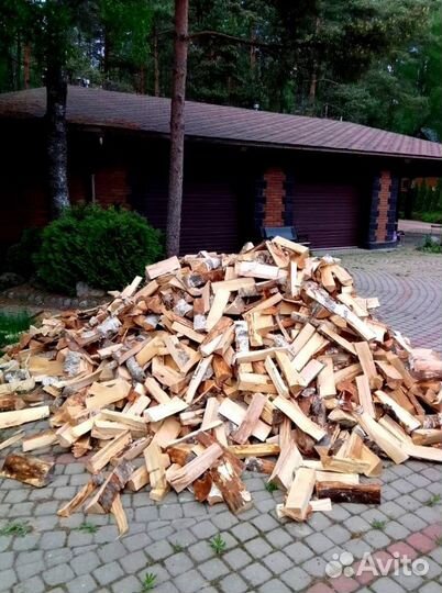 Дрова колотые Осина