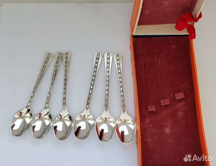 Кофейные ложки 6шт.серебро 916* СССР