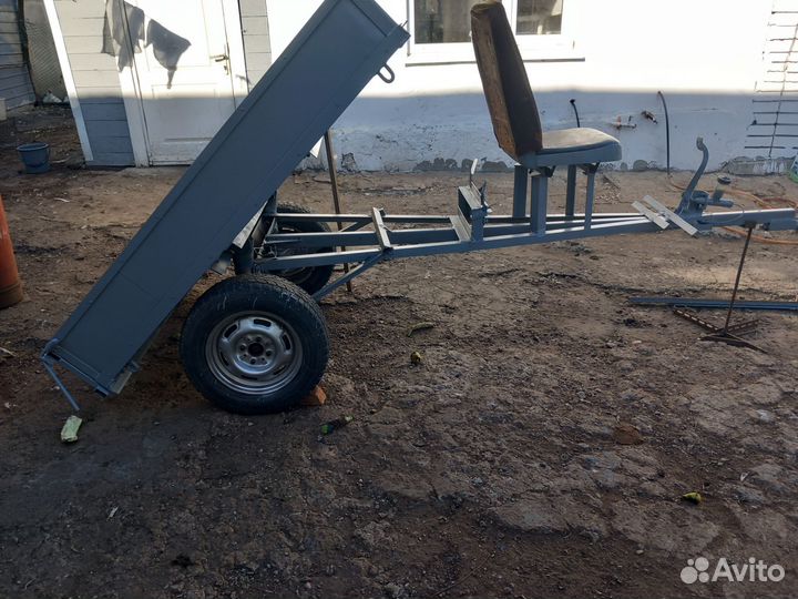 Прицеп для мотоблока самодельный