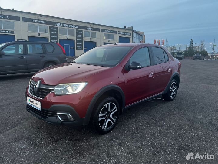 Renault Logan Stepway 1.6 CVT, 2018, 121 000 км