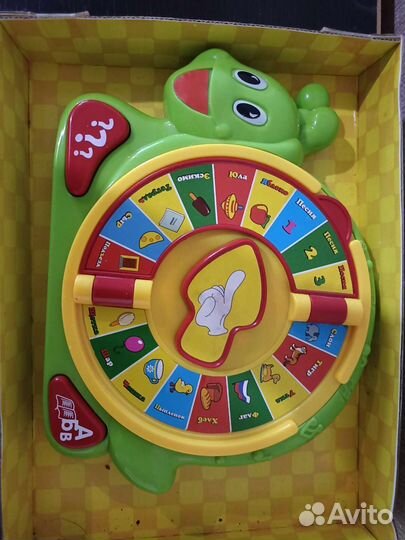 Развивающая игрушка Азбука-улитка