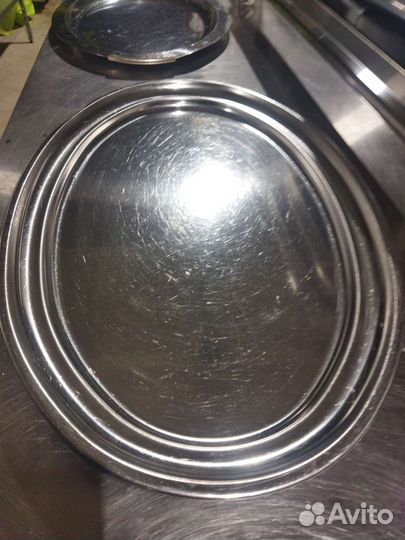 Блюдо сервировочное из нержавейки
