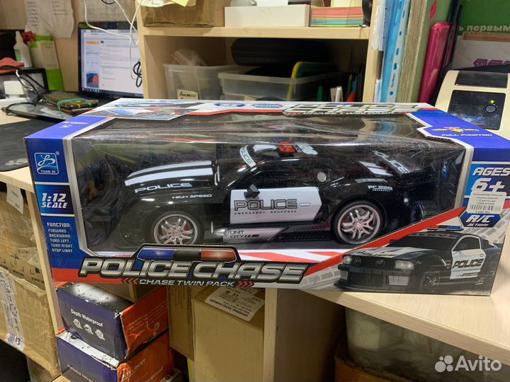 Полицейская гоночная машина 1:12 YD898-MT2000