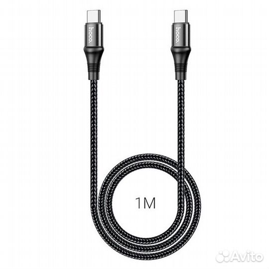 Кабель USB Type-C m - USB Type-C m 1м Hoco X50