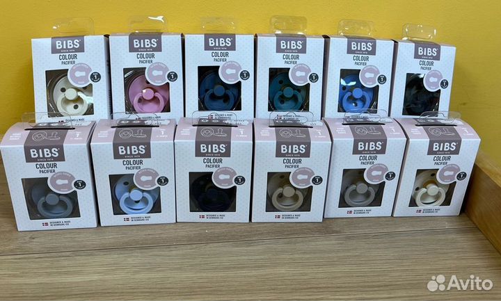 Пустышка латексная bibs Colour