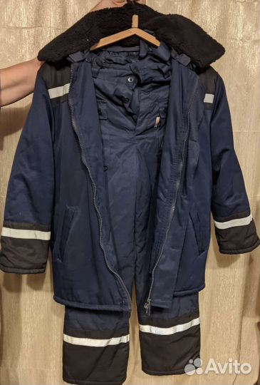 Тёплый рабочий костюм (куртка, штаны)