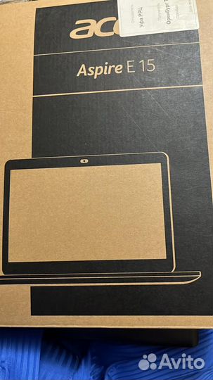 Ноутбук acer aspire e15