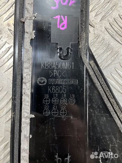 Накладка двери задняя левая Mazda Cx-5 KF PE 2020