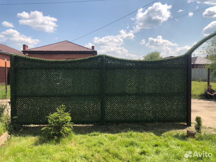 Ограждение участка забор изгородь монтаж