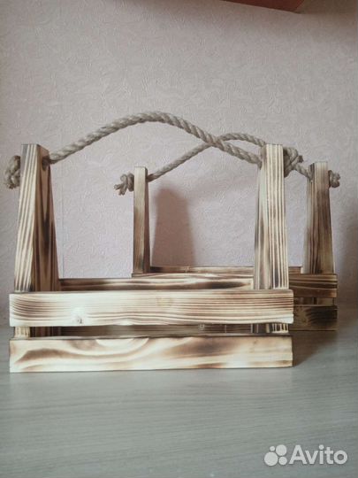 Ящик деревянный подарочный