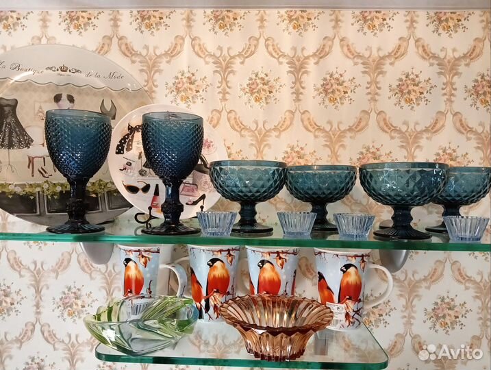 Креманки Фужеры Вазы. Новое