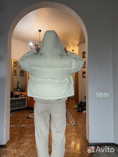 Пуховик женский оверсайз