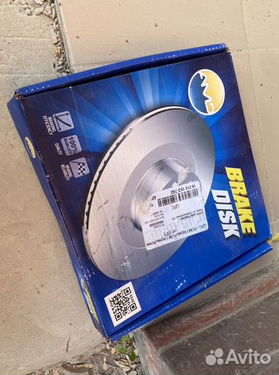 Тормозной диск kia optima 2018