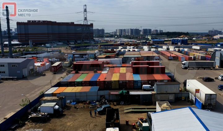 Аренда контейнера под склад 30м²