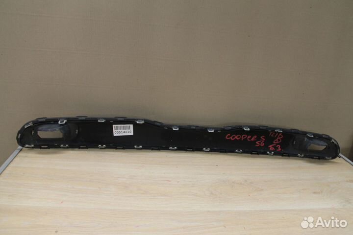 Накладка заднего бампера Mini R56 2005-2014