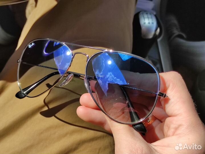 Очки Ray Ban Aviator капли