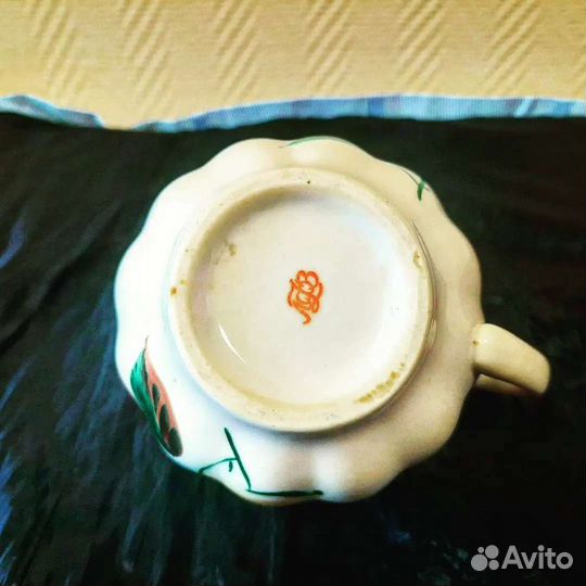 Молочник, тарелки, масленка, чашки ссср, винтаж