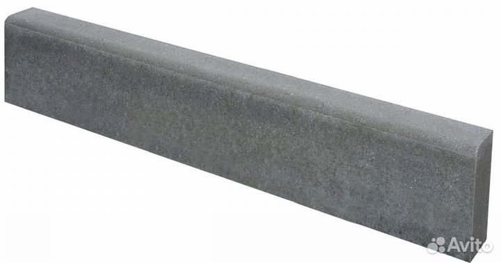 Поребрик, бордюр и лоток тротуарный