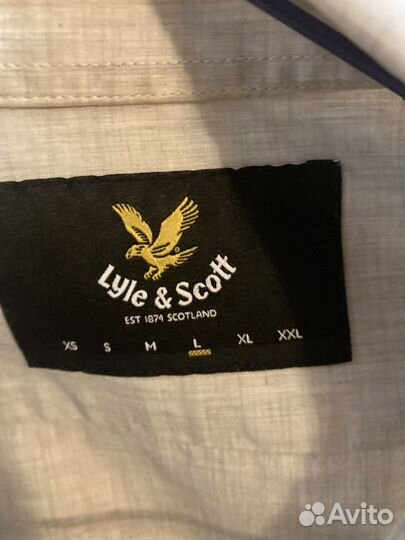 Lyle scott рубашка