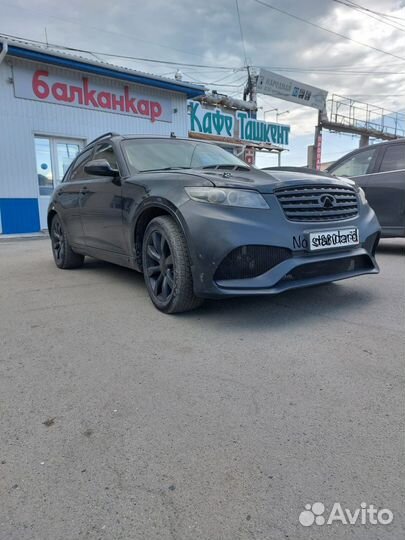 Бампер передний infiniti fx35