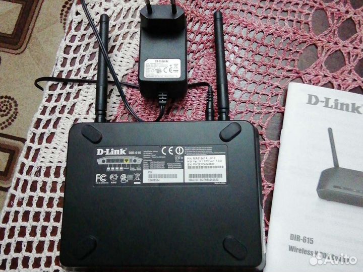 D-Link DIR-615 WiFi роутер N300