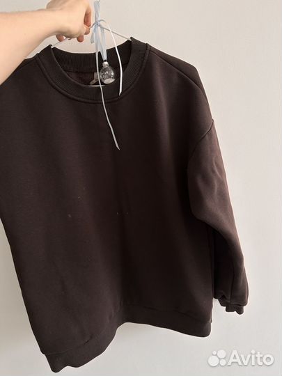 Свитшот коричневый