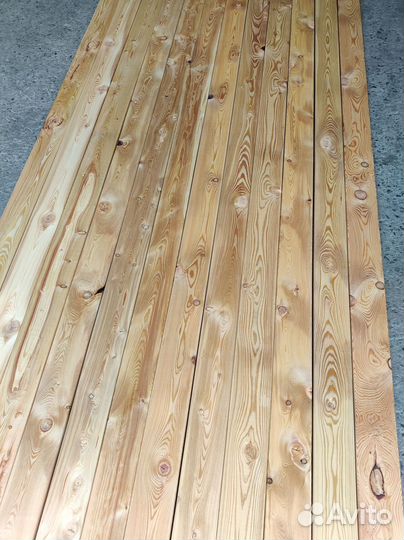 Планкен прямой из лиственницы