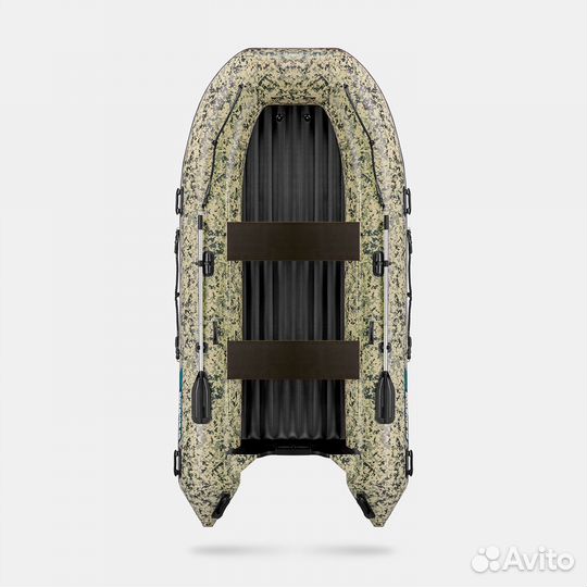 Лодка пвх гладиатор E380S Цифровой камуфляж