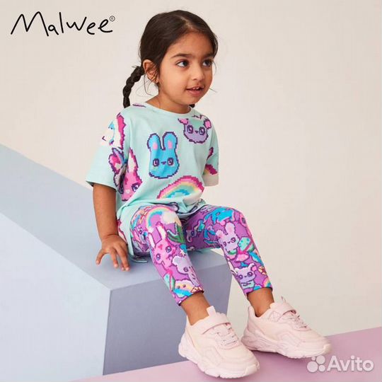 Костюм летний для девочки malwee 90-134