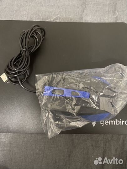 Мышка для компьютера с ковриком новая