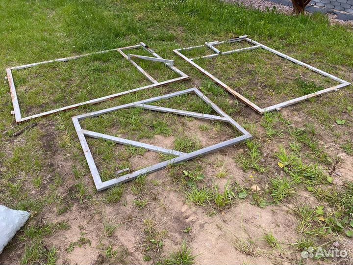 Каркас ворот и калитки для забора из металла